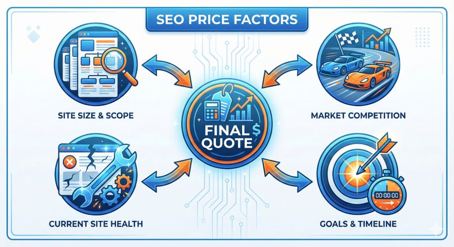 כמה עולה SEO - מה משפיע על מחיר קידום אתרים