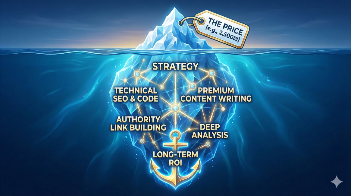 כמה עולה קידום אתרים SEO - מה באמת קורה מתחת לפני השטח